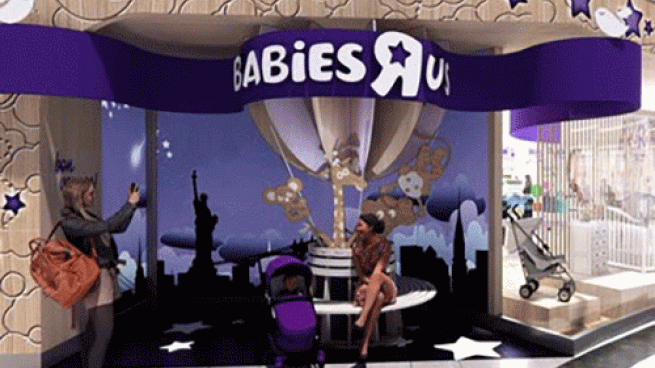 The Babies“R”Us flagship at American Dream will include a photo opportunity for new parents.