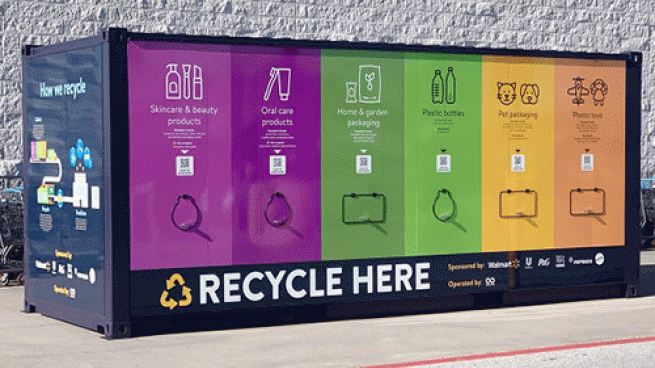 The Walmart Community Recycling Hub 