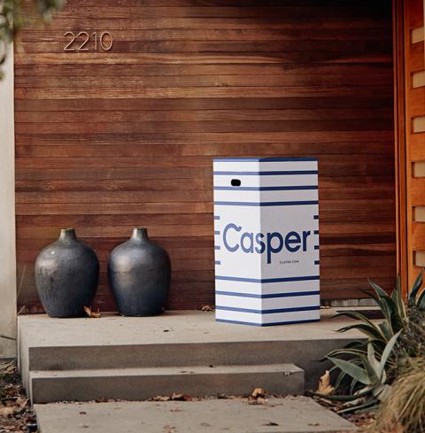 Casper delivery box