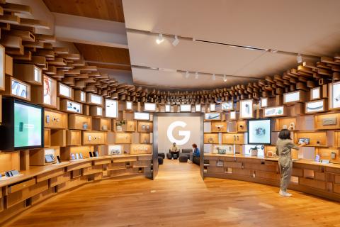 Google headquarters store