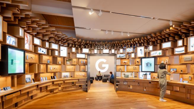 Google headquarters store
