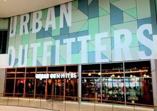 Urban Outfitters storefront